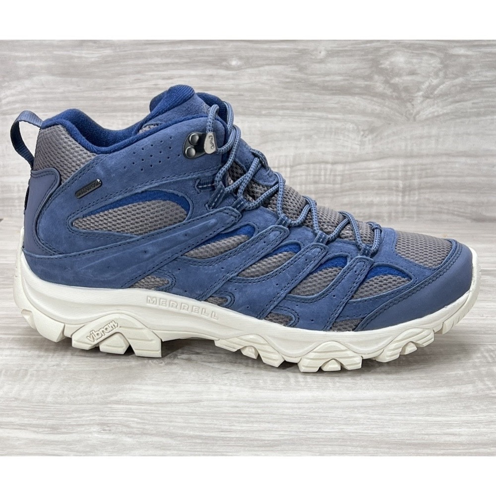 Merrell Men's Moab 3 Mid Waterproof Hiking Boots Greystone US 13 M J038197